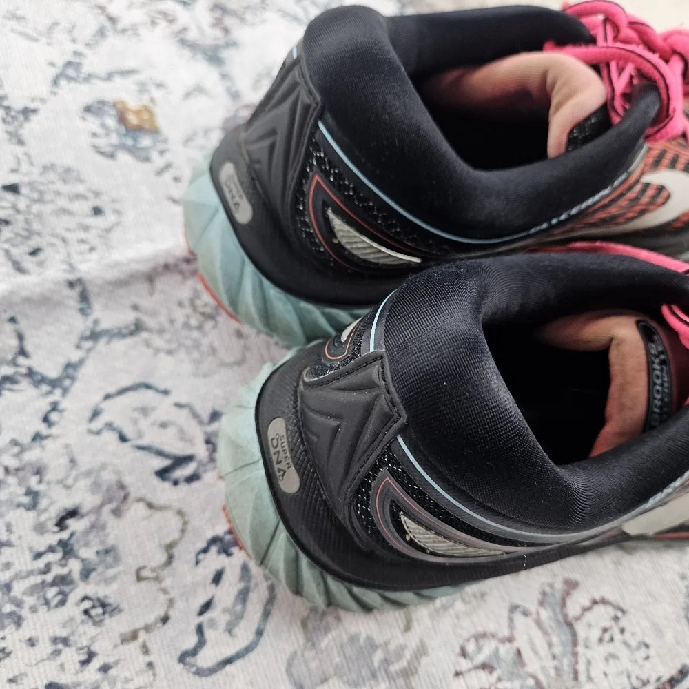 Brooks Glycerin 15 Running Shoes Super DNA Black Pink 1202471B099 US 9 - Picture 6 of 12